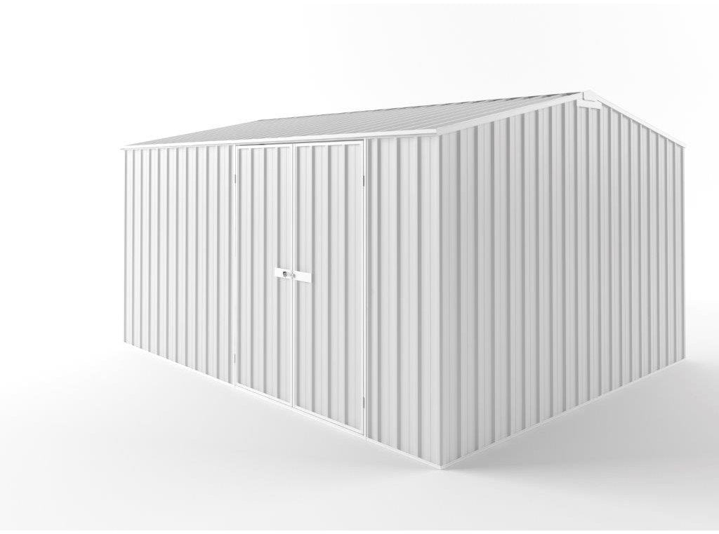 Truss Roof Garden Shed 4.50m (w) x 3.75m (d) Tall - 2.48m Off White Colour