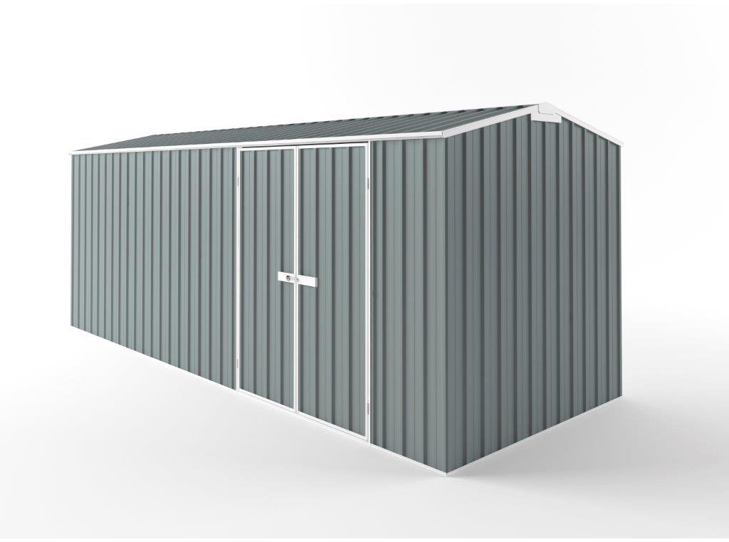 Truss Roof Garden Shed 6.00m (w) x 2.25m (d)x 2.35m (h)  Armour Grey Colour