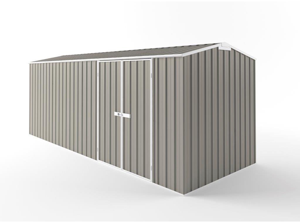 Truss Roof Garden Shed 6.00m (w) x 2.25m (d) Tall - 2.35m Birch Colour