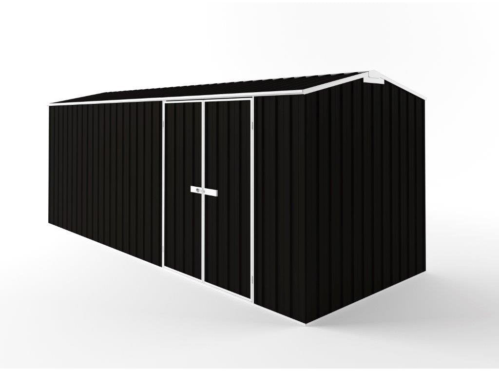 Truss Roof Garden Shed 6.00m (w) x 2.25m (d)x 2.35m (h)  Ebony Colour