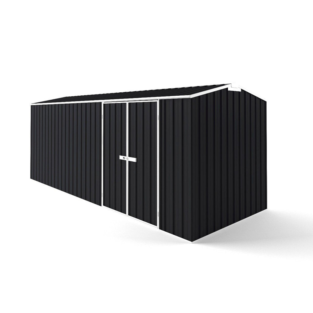 Truss Roof Garden Shed 6.00m (w) x 2.25m (d) Tall - 2.35m Monument Colour