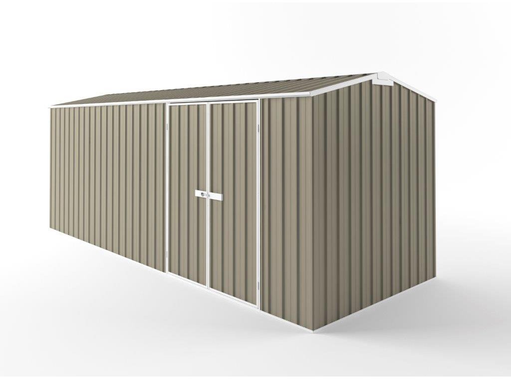 Truss Roof Garden Shed 6.00m (w) x 2.25m (d) Tall - 2.35m Stone Colour