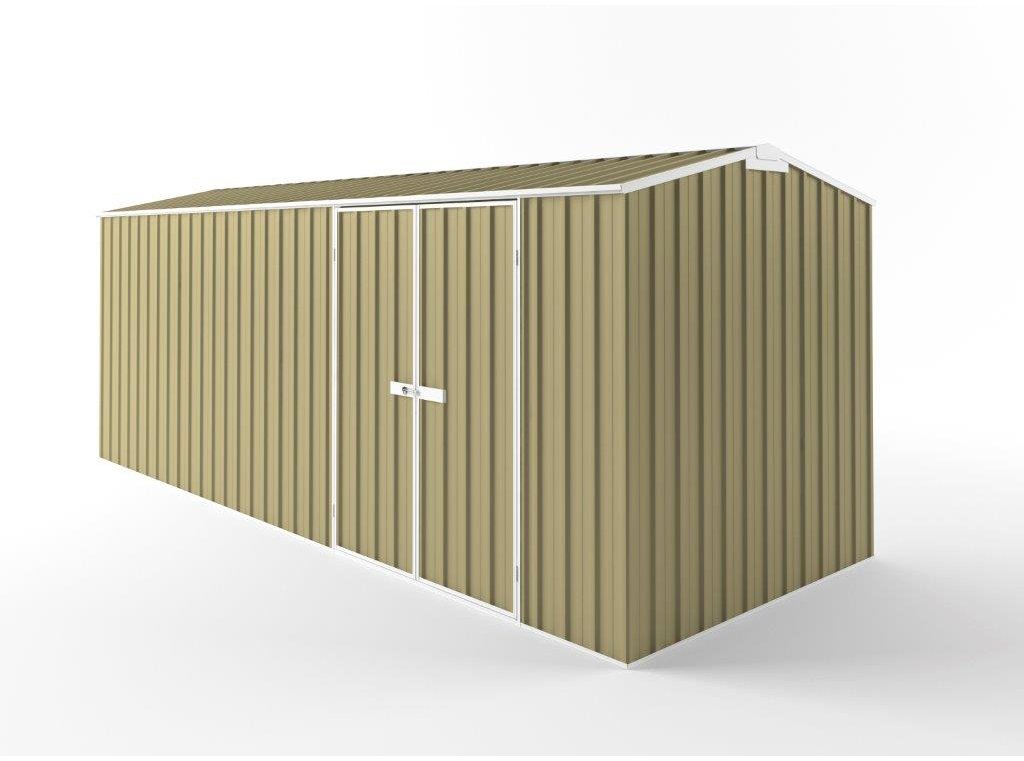 Truss Roof Garden Shed 6.00m (w) x 2.25m (d)x 2.35m (h)  Sandlewood Colour