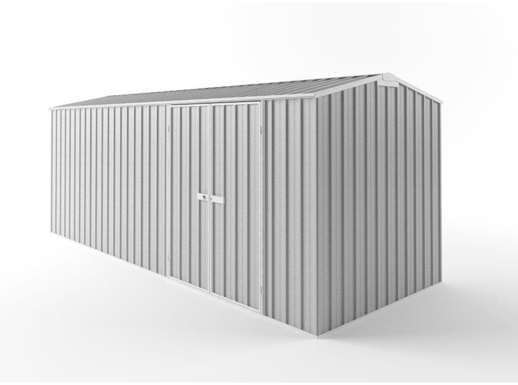 Truss Roof Garden Shed 6.00m (w) x 2.25m (d)x 2.35m (h)  Zinc Colour
