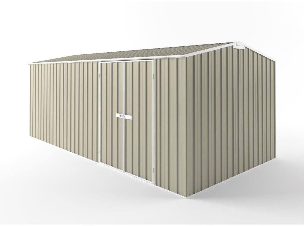 Truss Roof Garden Shed 6.00m (w) x 3.00m (d) Tall - 2.40m Merino Colour