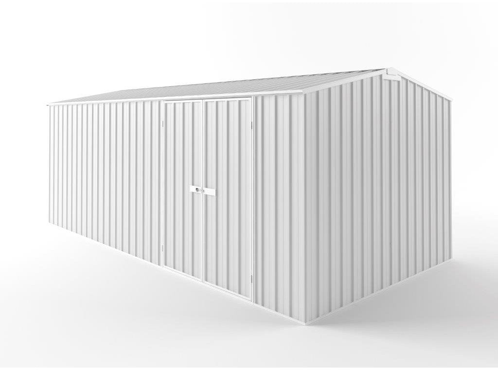 Truss Roof Garden Shed 6.00m (w) x 3.00m (d)x 2.40m (h)  Off White Colour