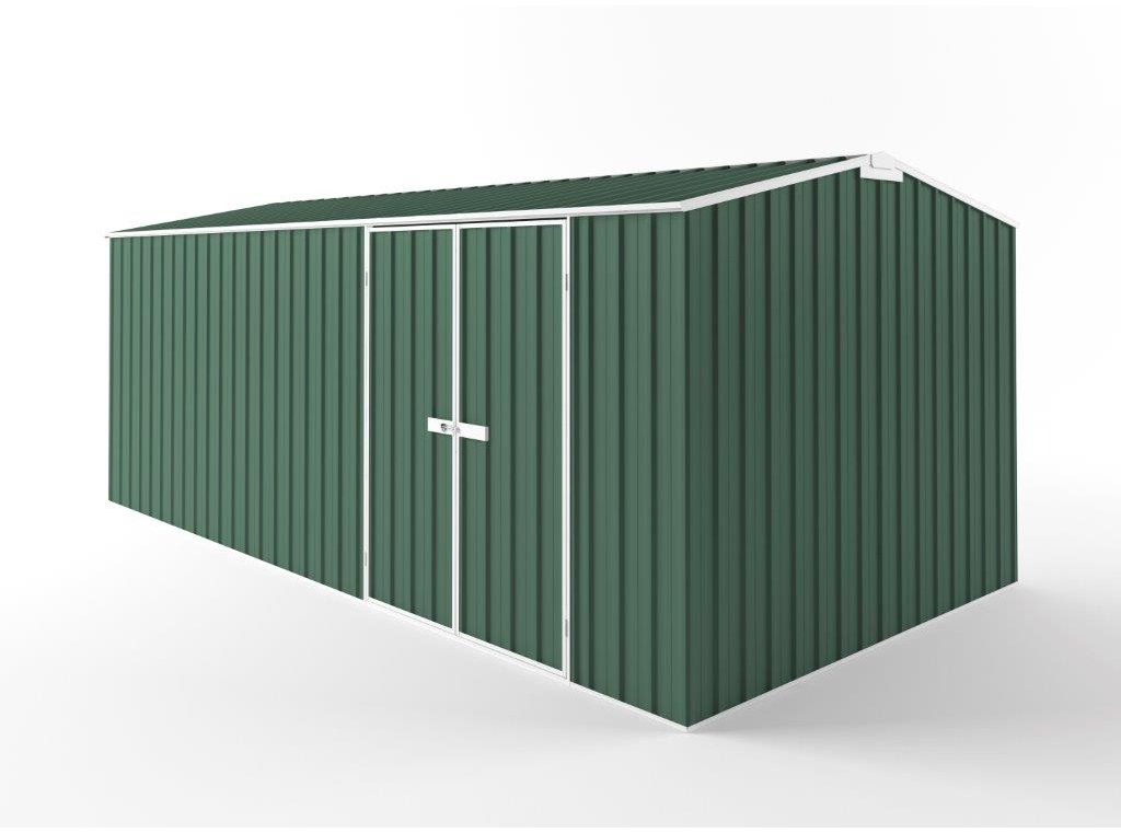 Truss Roof Garden Shed 6.00m (w) x 3.00m (d) Tall - 2.40m Rivergum Colour
