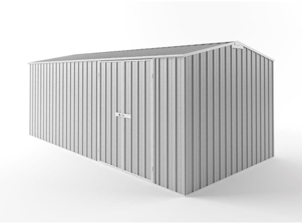 Truss Roof Garden Shed 6.00m (w) x 3.00m (d)x 2.40m (h)  Zinc Colour