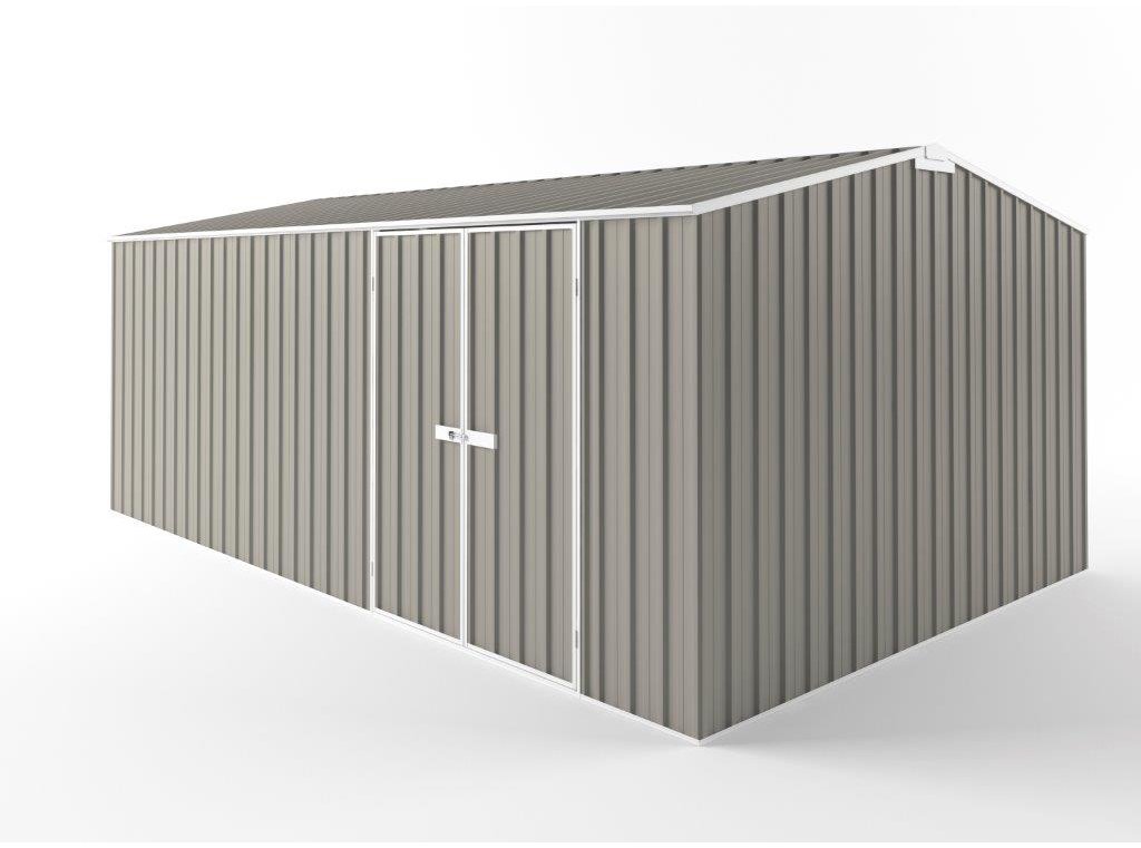 Truss Roof Garden Shed 6.00m (w) x 3.75m (d) Tall - 2.48m Birch Colour