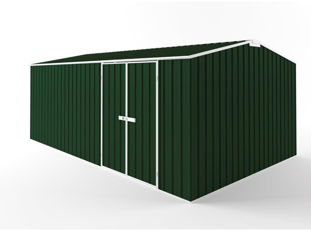 Truss Roof Garden Shed 6.00m (w) x 3.75m (d) Tall - 2.48m Caulfield Green Colour
