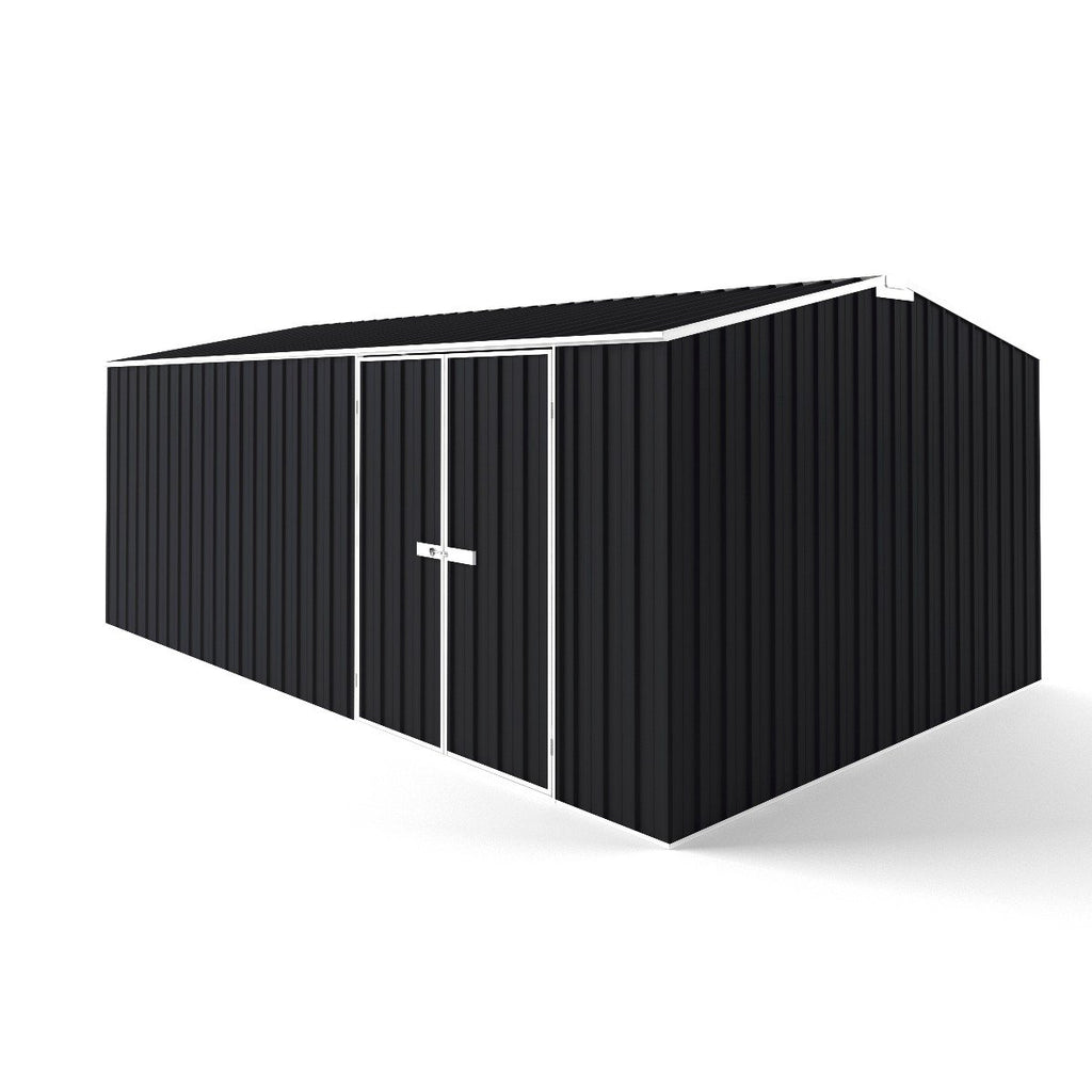 Truss Roof Garden Shed 6.00m (w) x 3.75m (d) Tall - 2.48m Monument Colour