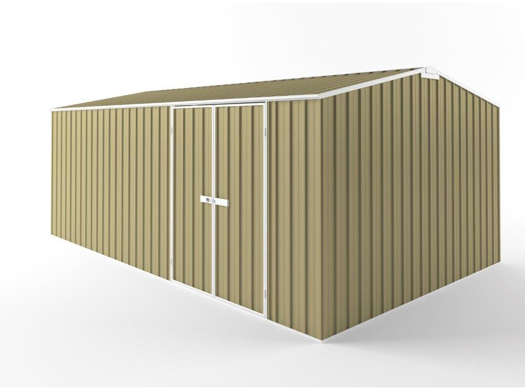 Truss Roof Garden Shed 6.00m (w) x 3.75m (d)x 2.48m (h)  Sandlewood Colour