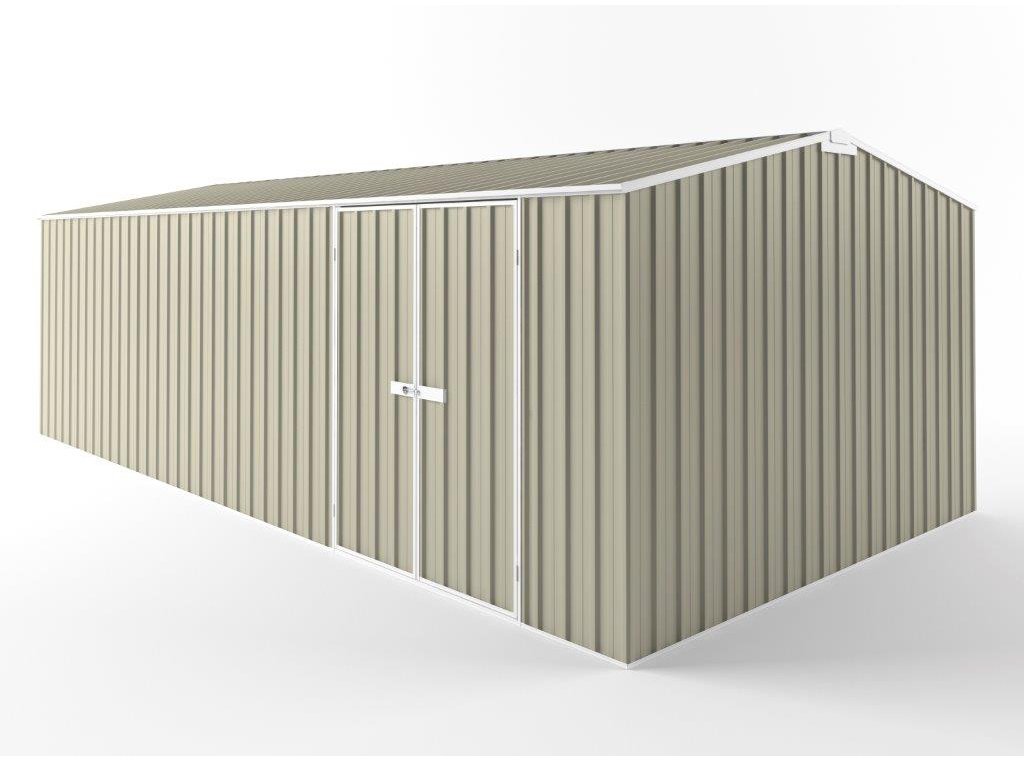 Truss Roof Garden Shed 7.50m (w) x 3.75m (d)x 2.48m (h)  Merino Colour