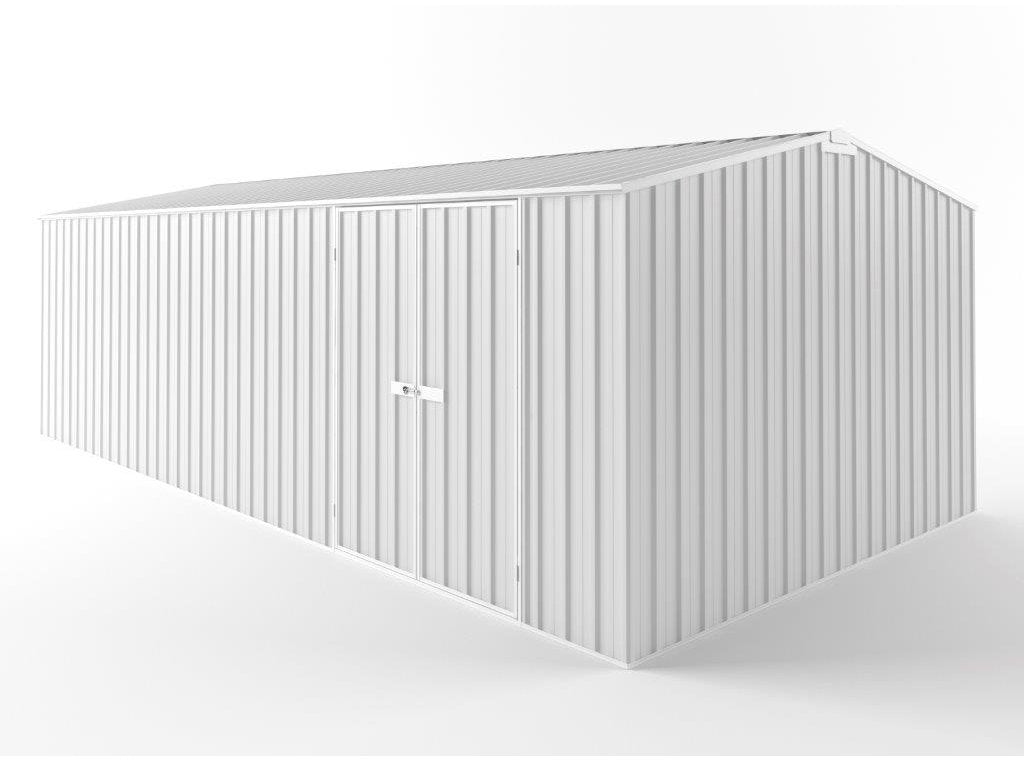 Truss Roof Garden Shed 7.50m (w) x 3.75m (d) Tall - 2.48m Off White Colour
