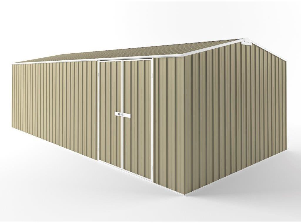 Truss Roof Garden Shed 7.50m (w) x 3.75m (d)x 2.48m (h)  Wheat Colour