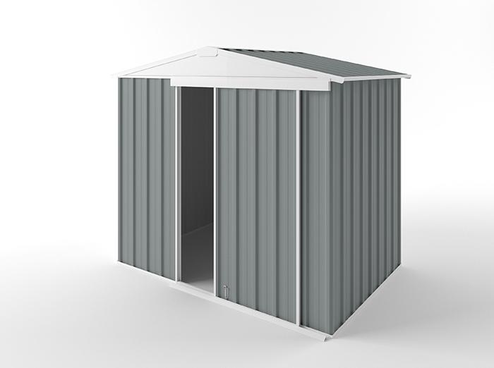 Gable Slider Garden Shed 2.25m (w) x 1.50m (d) Standard - 1.97m Armour Grey Colour