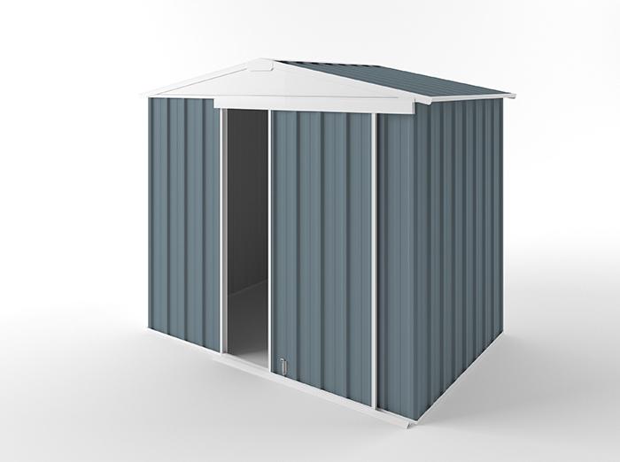 Gable Slider Garden Shed 2.25m (w) x 1.50m (d)x 1.97m (h)  Blue Horizon Colour