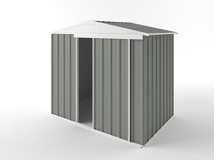 Gable Slider Garden Shed 2.25m (w) x 1.50m (d) Standard - 1.97m Bush Smoke Colour