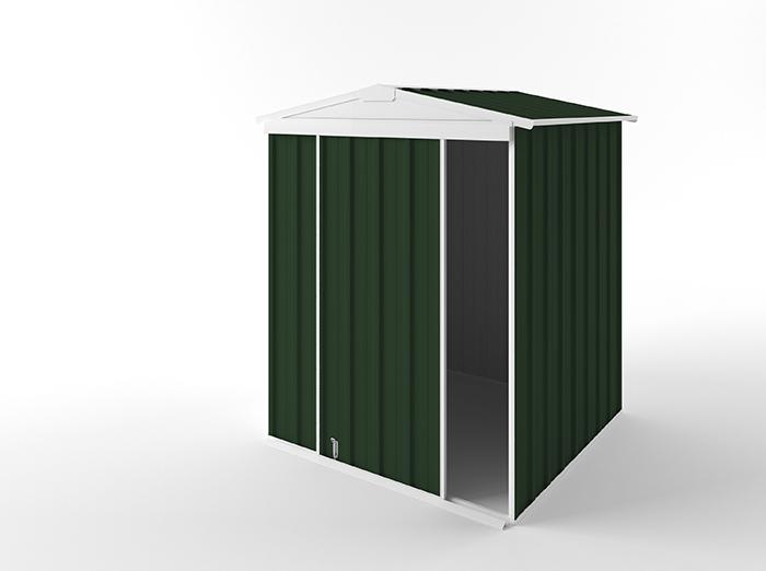 Gable Slider Garden Shed 1.50m (w) x 1.50m (d)x 1.97m (h)  Caulfield Green Colour