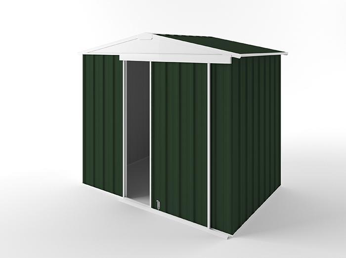 Gable Slider Garden Shed 2.25m (w) x 1.50m (d)x 1.97m (h)  Caulfield Green Colour