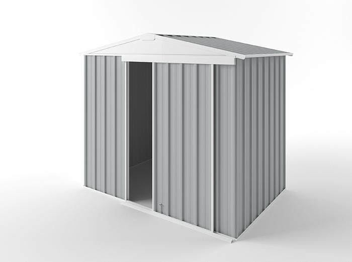 Gable Slider Garden Shed 2.25m (w) x 1.50m (d) Standard - 1.97m Gull Grey Colour