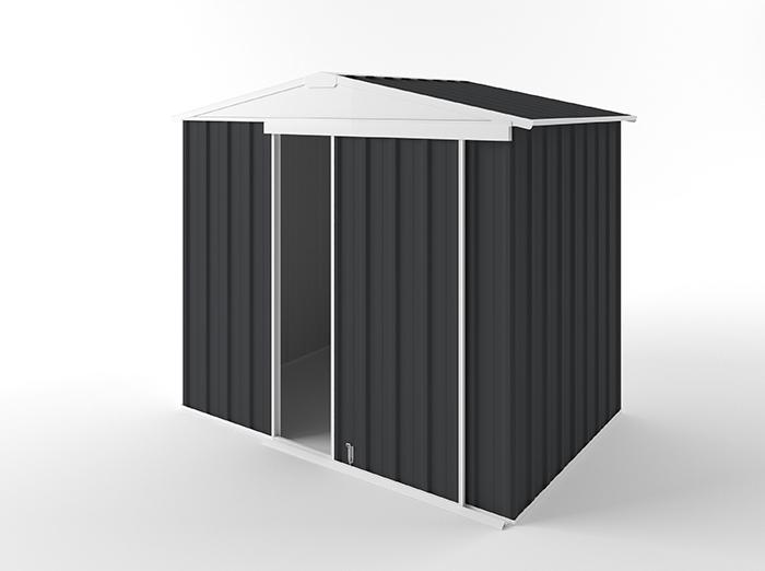 Gable Slider Garden Shed 2.25m (w) x 1.50m (d)x 1.97m (h)  Iron Grey Colour