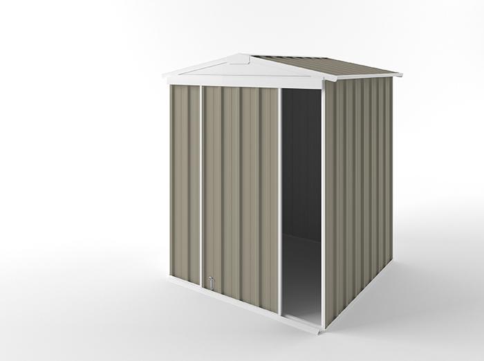 Gable Slider Garden Shed 1.50m (w) x 1.50m (d) Standard - 1.97m Stone Colour