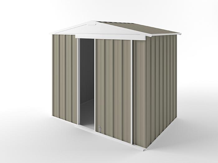 Gable Slider Garden Shed 2.25m (w) x 1.50m (d)x 1.97m (h)  Stone Colour