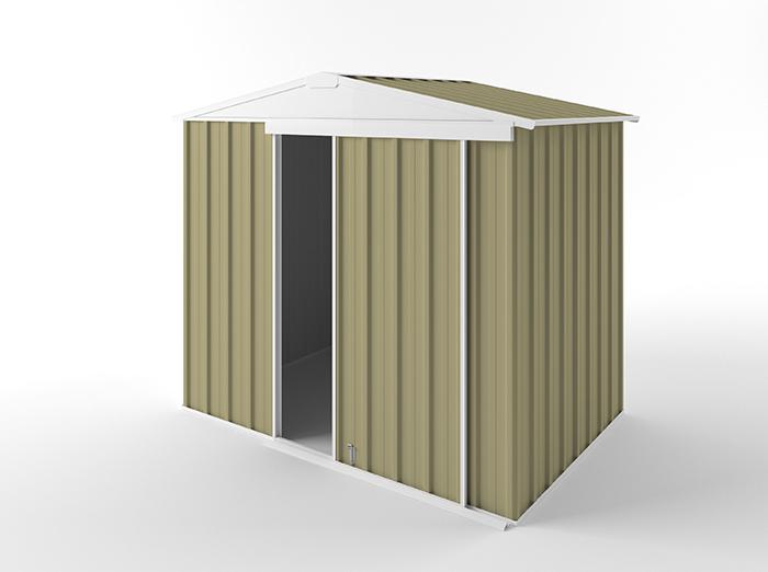 Gable Slider Garden Shed 2.25m (w) x 1.50m (d)x 1.97m (h)  Sandlewood Colour