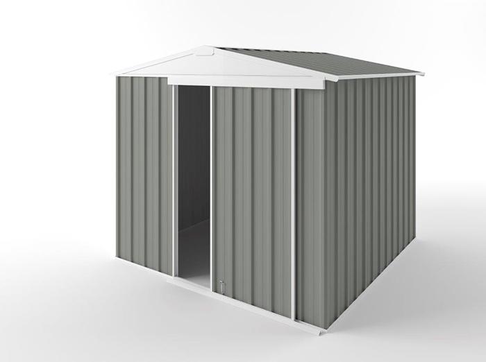 Gable Slider Garden Shed 2.25m (w) x 2.25m (d) Standard - 1.97m Bush Smoke Colour