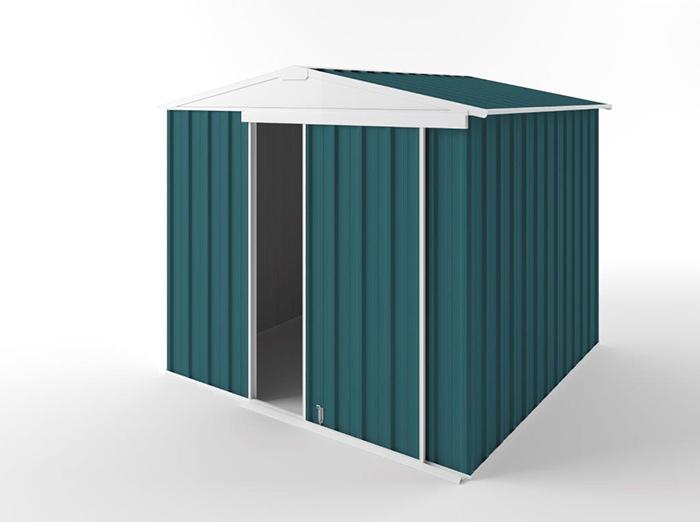 Gable Slider Garden Shed 2.25m (w) x 2.25m (d) Standard - 1.97m Torres Blue Colour
