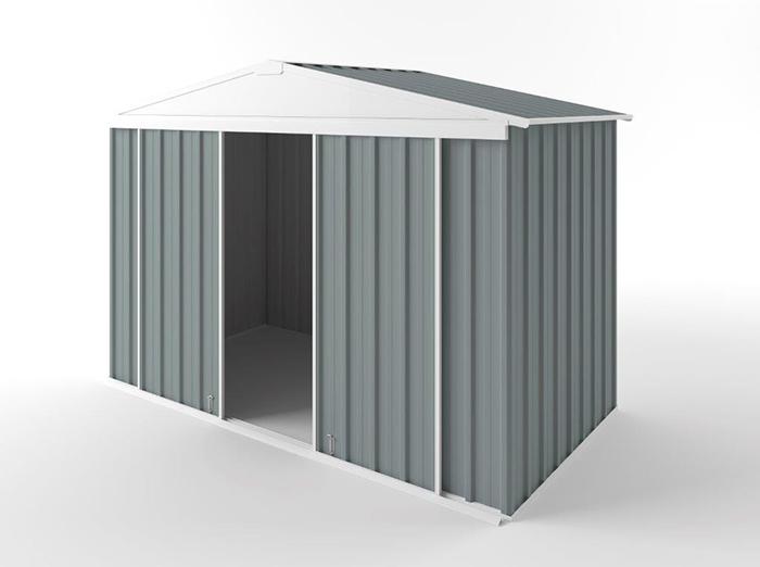 Gable Slider Garden Shed 3.00m (w) x 1.50m (d)x 2.10m (h)  Armour Grey Colour