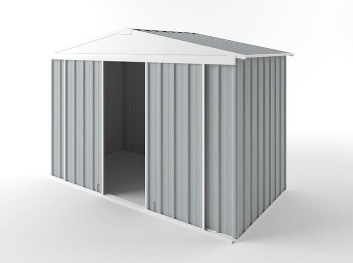 Gable Slider Garden Shed 3.00m (w) x 1.50m (d)x 2.10m (h)  Gull Grey Colour