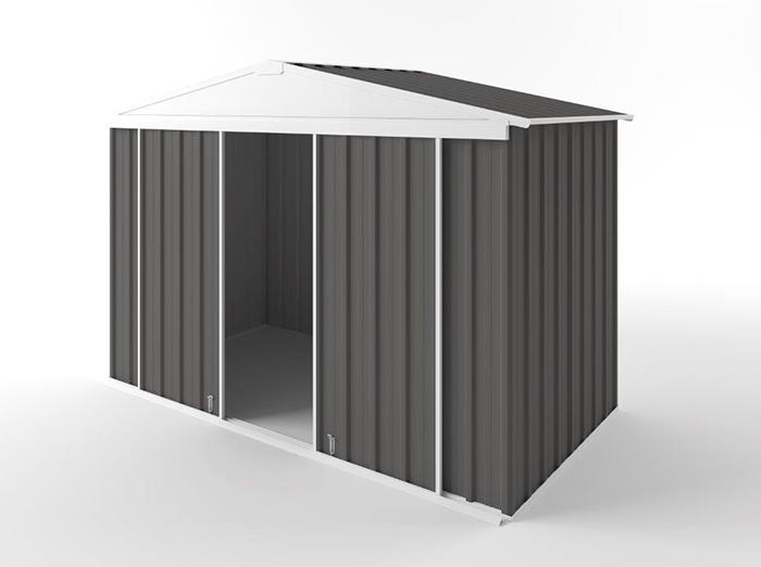 Gable Slider Garden Shed 3.00m (w) x 1.50m (d)x 2.10m (h)  Slate Grey Colour
