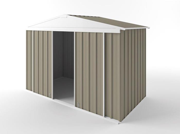 Gable Slider Garden Shed 3.00m (w) x 1.50m (d)x 2.10m (h)  Stone Colour