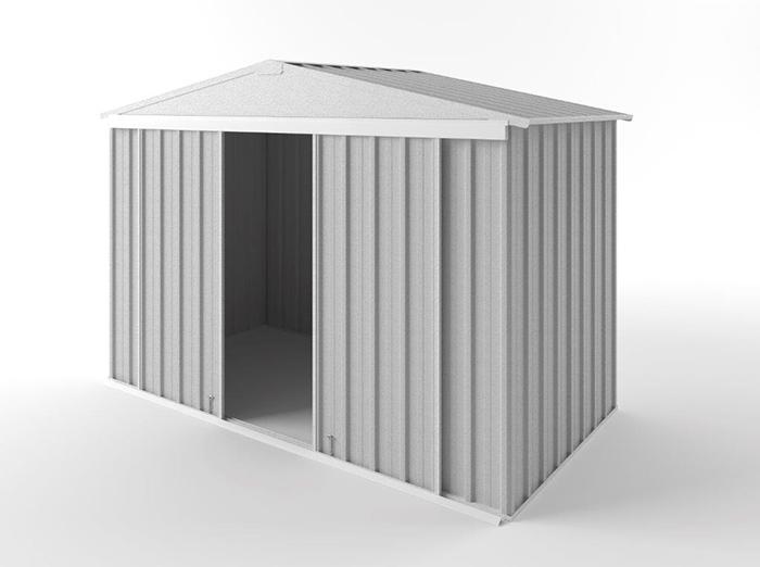 Gable Slider Garden Shed 3.00m (w) x 1.50m (d)x 2.10m (h)  Zinc Colour
