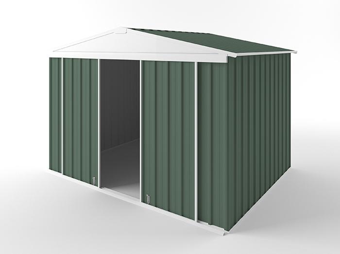 Gable Slider Garden Shed 3.00m (w) x 2.25m (d) Standard - 2.10m Rivergum Colour