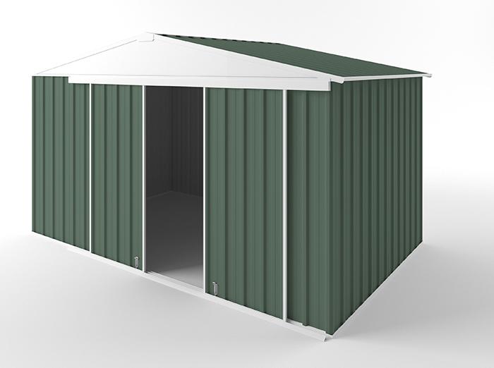 Gable Slider Garden Shed 3.75m (w) x 2.25m (d) Standard - 2.18m Rivergum Colour